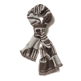 Wool Scarf Mole White