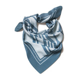 Silk Scarf Denim
