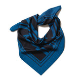 Silk scarf Carbon