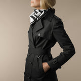 Silk Scarf Jet Black