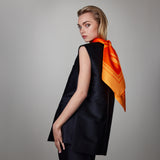 Silk Scarf Orange