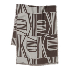 Wool Scarf Mole White