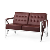 Stratum Sofa Burgundy