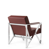Stratum Armchair Burgundy