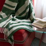 Throw Green White